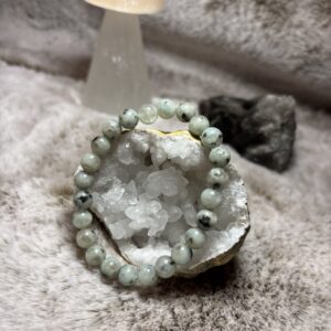Armband - kiwi jaspis kogel 8 mm